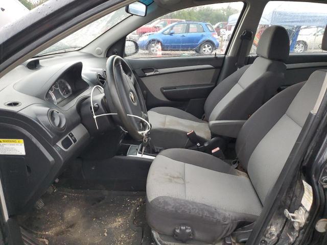 KL1TD66E29B667474 - 2009 CHEVROLET AVEO LS 黑色 照片 7