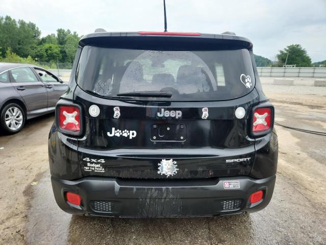 ZACCJBAB8HPG56135 - 2017 JEEP RENEGADE SPORT Қара фото 6