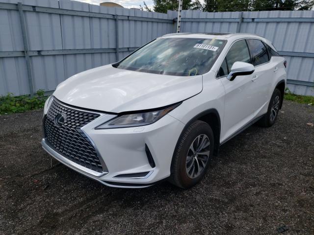 2T2HZMDA2LC245956 - 2020 LEXUS RX 350 WHITE photo 2