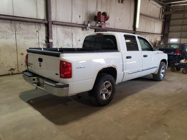 1D7HW58N78S608148 - 2008 DODGE DAKOTA QUAD LARAMIE WHITE photo 3