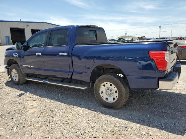 1N6BA1F39JN551588 - 2018 NISSAN TITAN XD S BLUE photo 2