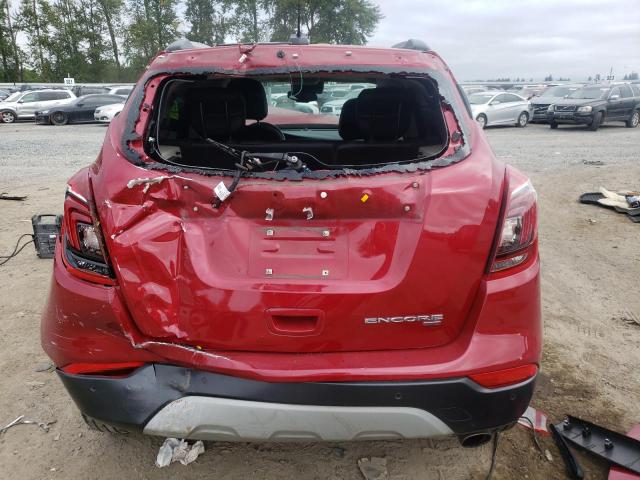 KL4CJGSM4KB891303 - 2019 BUICK ENCORE ESSENCE RED photo 6