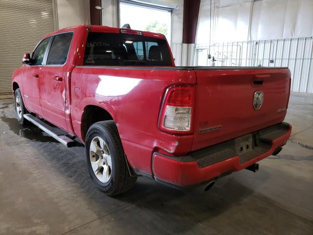 1C6SRFFT0KN556339 - 2019 RAM 1500 BIG HORN/LONE STAR RED photo 3