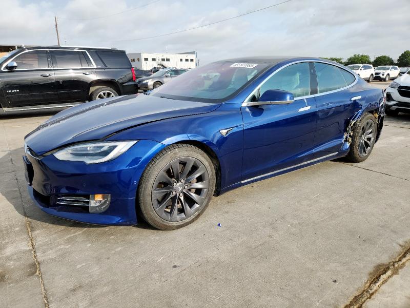 5YJSA1E26JF275221 - 2018 TESLA MODEL S 蓝色 照片 1