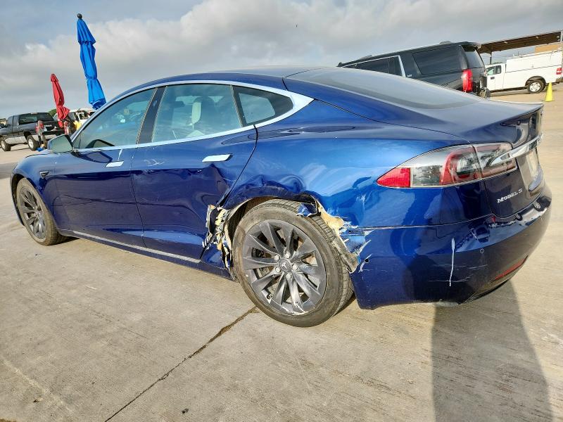 5YJSA1E26JF275221 - 2018 TESLA MODEL S 蓝色 照片 2