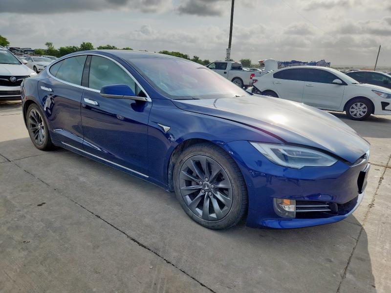 5YJSA1E26JF275221 - 2018 TESLA MODEL S 蓝色 照片 4