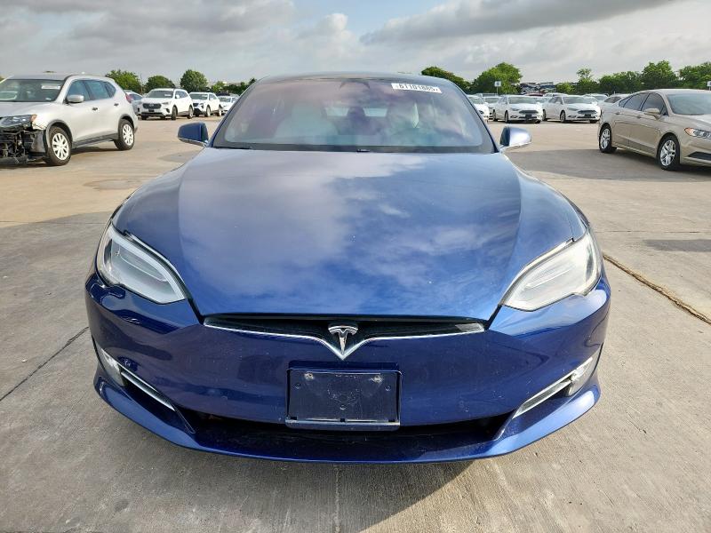 5YJSA1E26JF275221 - 2018 TESLA MODEL S 蓝色 照片 5