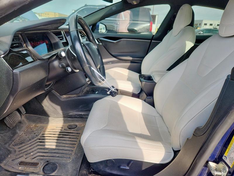 5YJSA1E26JF275221 - 2018 TESLA MODEL S 蓝色 照片 7