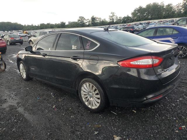 3FA6P0LU5DR193598 - 2013 FORD FUSION SE HYBRID BLACK photo 2