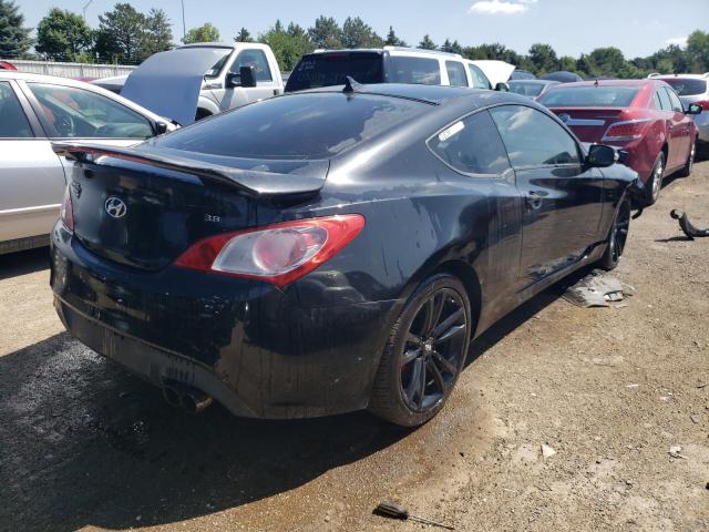 KMHHU6KH8AU003876 - 2010 HYUNDAI GENESIS CO 3.8L BLACK photo 3