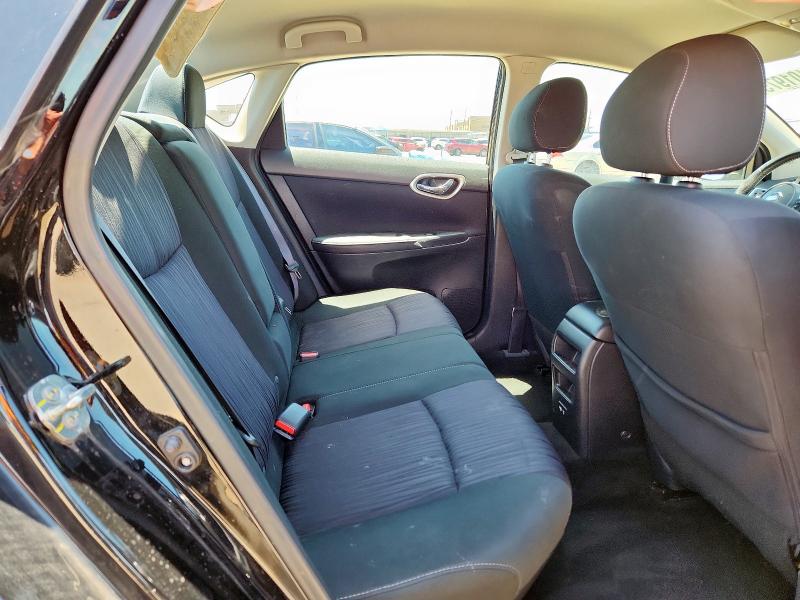 3N1AB7APXKY429645 - 2019 NISSAN SENTRA S BLACK photo 10