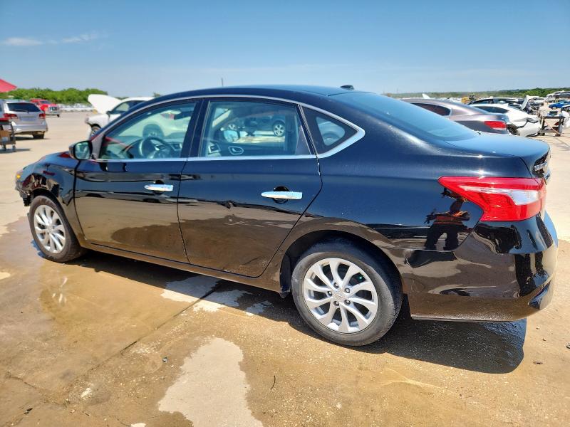 3N1AB7APXKY429645 - 2019 NISSAN SENTRA S BLACK photo 2