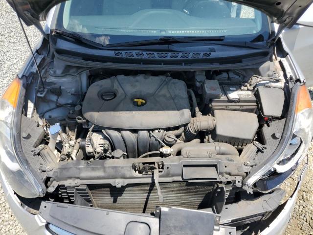 5NPDH4AE4DH418002 - 2013 HYUNDAI ELANTRA GLS SILVER photo 11