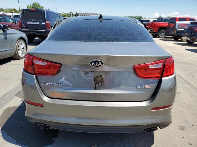 5XXGN4A70FG502369 - 2015 KIA OPTIMA EX GRAY photo 6