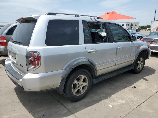 5FNYF28526B027689 - 2006 HONDA PILOT EX SILVER photo 3