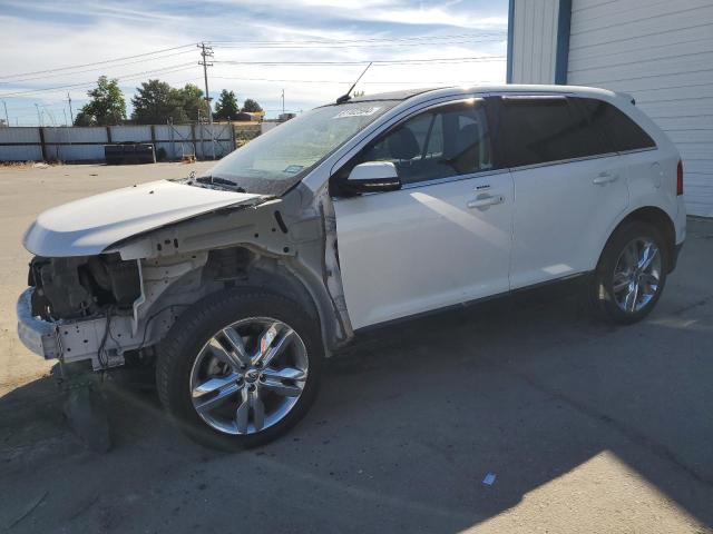 2FMDK3KC5DBB21241 - 2013 FORD EDGE LIMITED WHITE photo 1