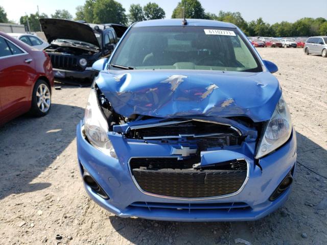 KL8CD6S93EC481280 - 2014 CHEVROLET SPARK 1LT BLUE photo 5