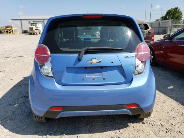 KL8CD6S93EC481280 - 2014 CHEVROLET SPARK 1LT BLUE photo 6