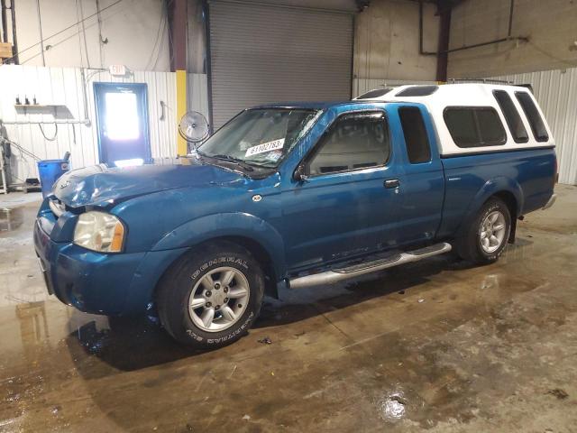 1N6DD26S01C373935 - 2001 NISSAN FRONTIER KING CAB XE BLUE photo 1