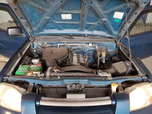 1N6DD26S01C373935 - 2001 NISSAN FRONTIER KING CAB XE BLUE photo 11