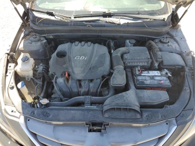 5NPEB4AC7CH454320 - 2012 HYUNDAI SONATA GLS GRAY photo 11