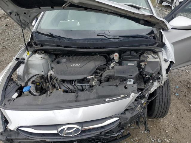 KMHCT4AE4FU849888 - 2015 HYUNDAI ACCENT GLS SILVER photo 11