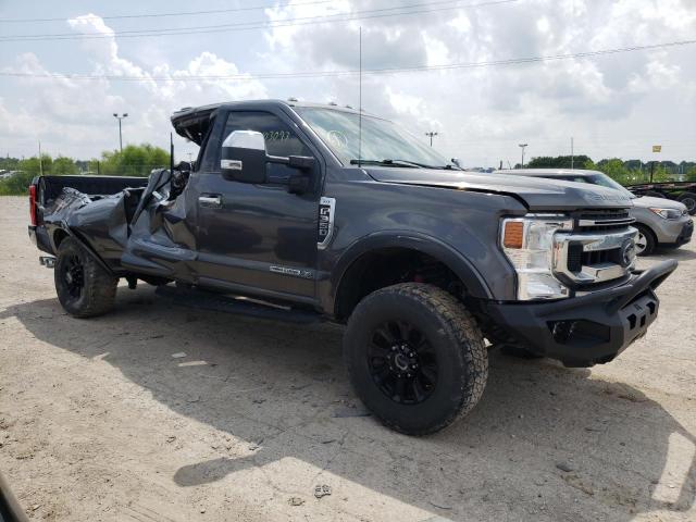 1FT8W3BT9LEE68679 - 2020 FORD F350 SUPER DUTY GRAY photo 4