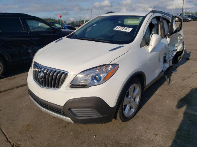 KL4CJASB0GB725900 - 2016 BUICK ENCORE WHITE photo 1