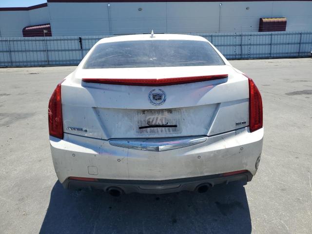 1G6AH5R36E0102372 - 2014 CADILLAC ATS LUXURY WHITE photo 6