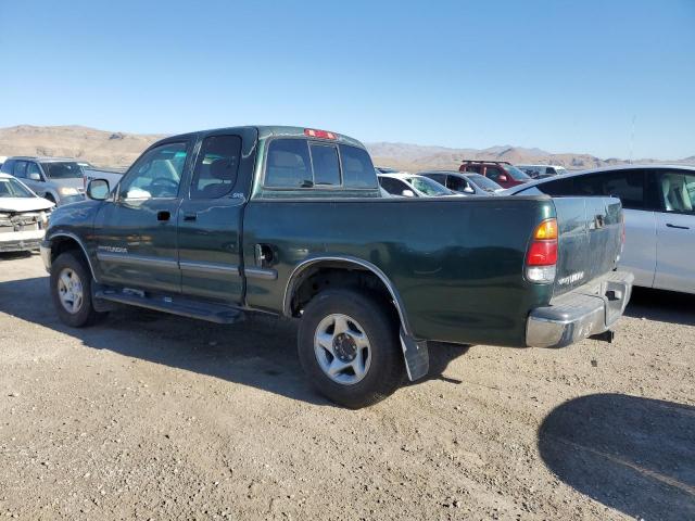 5TBRT34142S259795 - 2002 TOYOTA TUNDRA ACCESS CAB GREEN photo 2