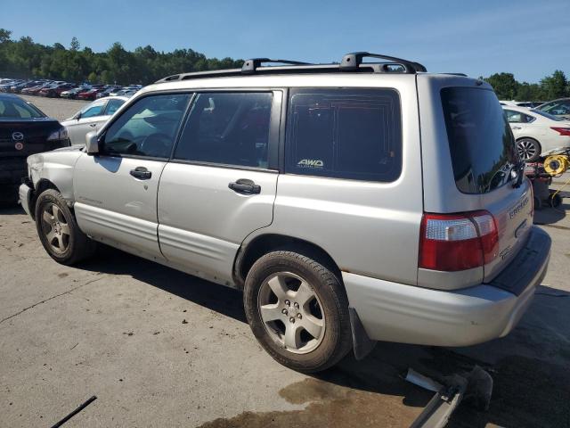 JF1SF65651H718563 - 2001 SUBARU FORESTER S SILVER photo 2