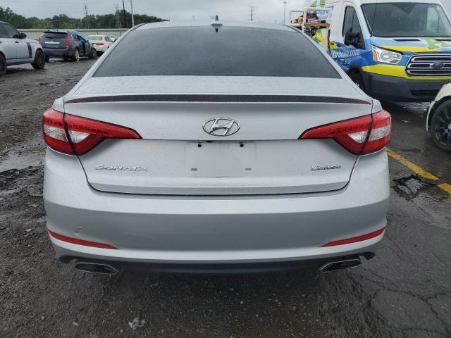 5NPE34AF4HH535452 - 2017 HYUNDAI SONATA SPORT SILVER photo 6