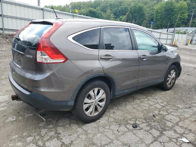 2HKRM4H70EH656956 - 2014 HONDA CR-V EXL CHARCOAL photo 3