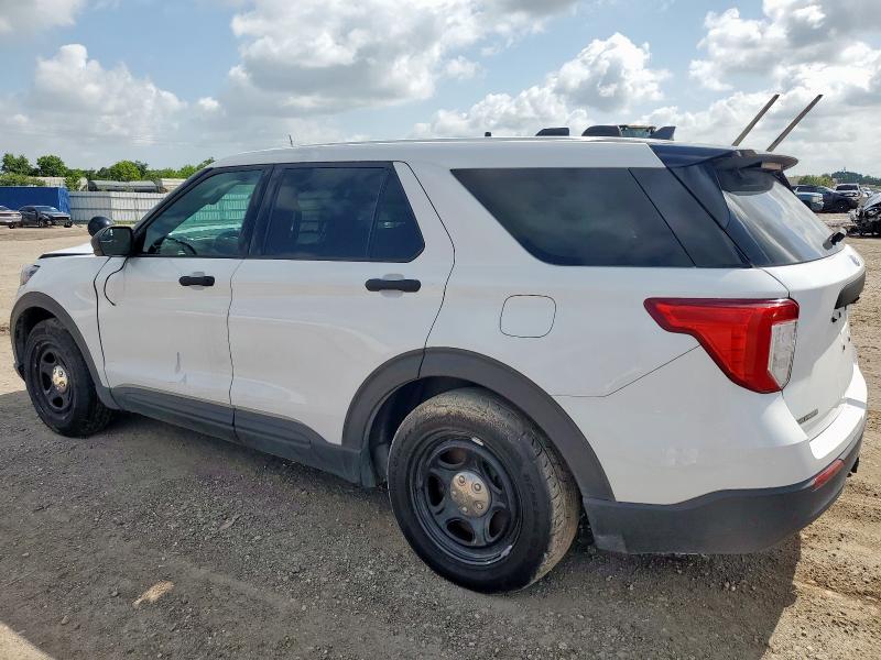 1FM5K8AC5NGA07866 - 2022 FORD EXPLORER POLICE INTERCEPTOR WHITE photo 2
