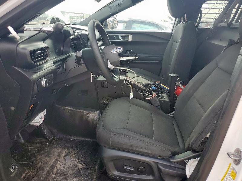 1FM5K8AC5NGA07866 - 2022 FORD EXPLORER POLICE INTERCEPTOR WHITE photo 7