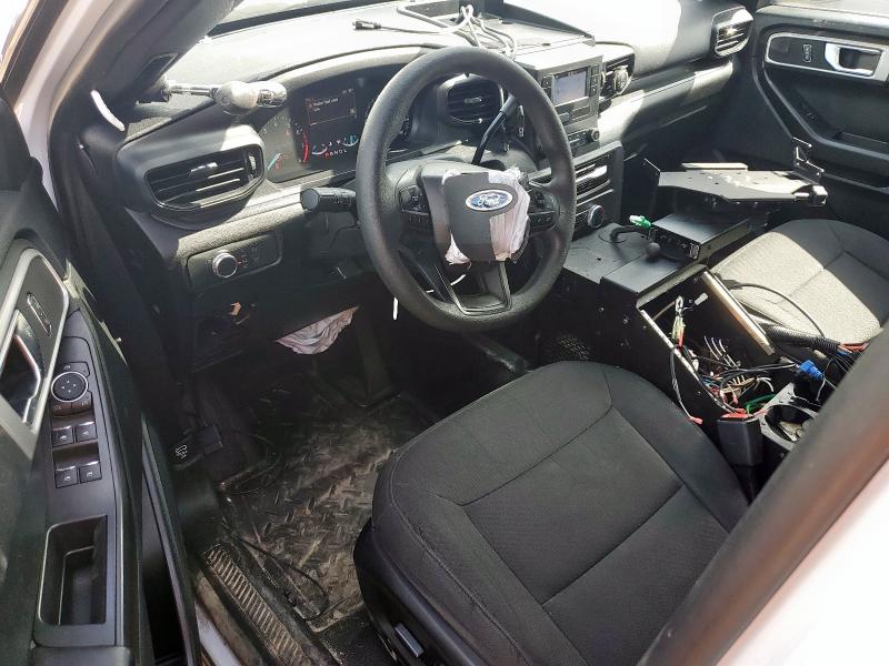 1FM5K8AC5NGA07866 - 2022 FORD EXPLORER POLICE INTERCEPTOR WHITE photo 8