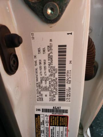 5TFUM5F1XGX065748 - 2016 TOYOTA TUNDRA DOUBLE CAB SR/SR5 WHITE photo 12