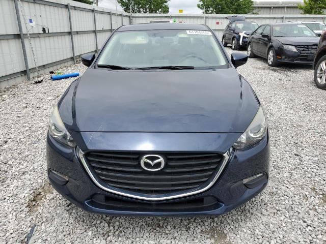 JM1BN1U74H1112359 - 2017 MAZDA 3 SPORT BLUE photo 5
