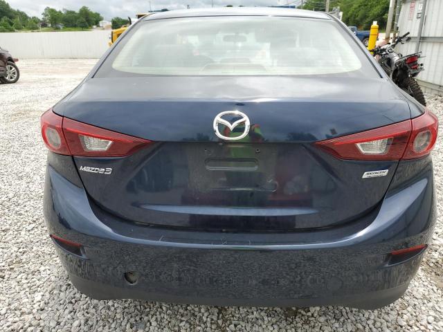 JM1BN1U74H1112359 - 2017 MAZDA 3 SPORT BLUE photo 6