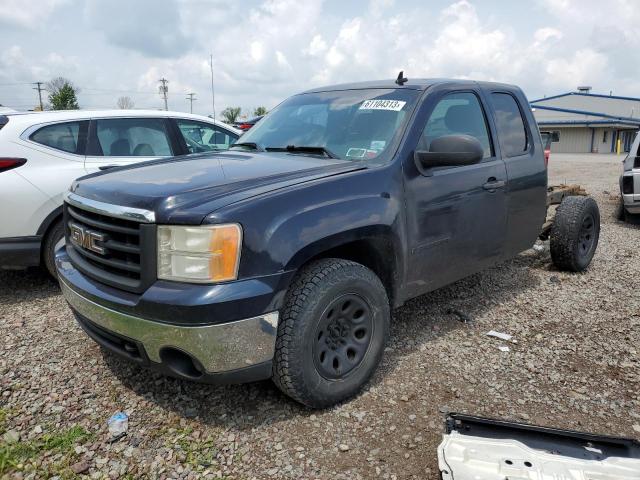 2GTEK19J681276121 - 2008 GMC SIERRA K1500 BLACK photo 1