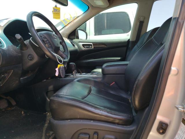 5N1AR2MNXDC646044 - 2013 NISSAN PATHFINDER S SILVER photo 7