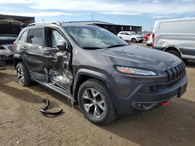 1C4PJMBS9HD229041 - 2017 JEEP CHEROKEE TRAILHAWK 灰色 照片 4