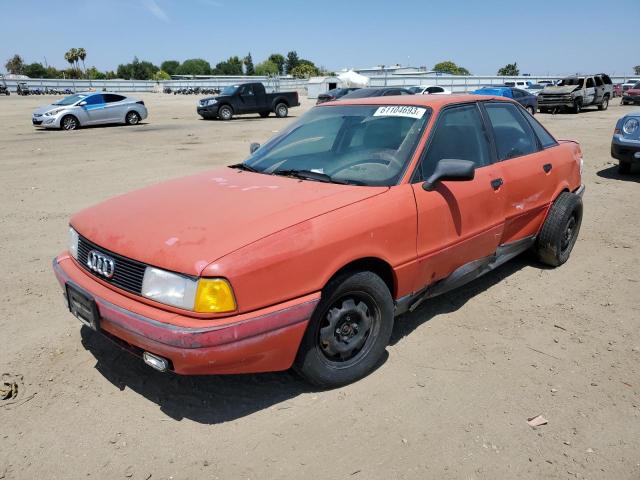 WAUEA08A9LA026110 - 1990 AUDI 80 RED photo 1