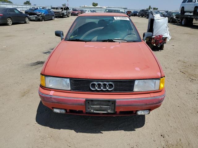 WAUEA08A9LA026110 - 1990 AUDI 80 RED photo 5