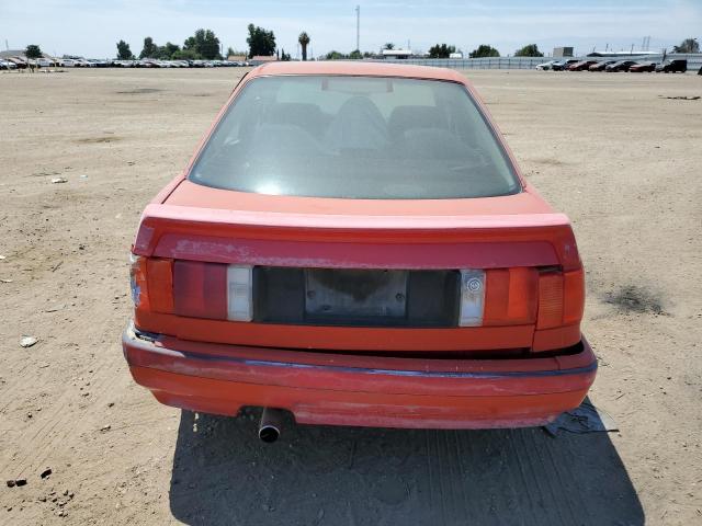 WAUEA08A9LA026110 - 1990 AUDI 80 RED photo 6