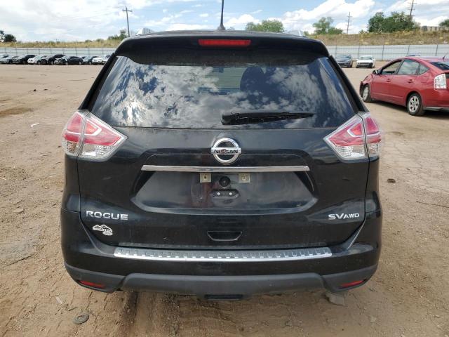 KNMAT2MV1FP591307 - 2015 NISSAN ROGUE S BLACK photo 6