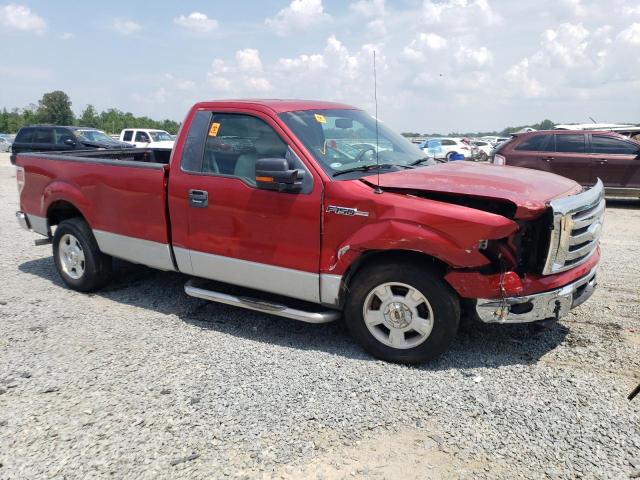 1FTRF12849KB57384 - 2009 FORD F150 RED photo 4