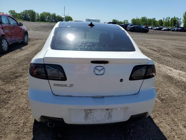 JM1BK323171670074 - 2007 MAZDA 3 S WHITE photo 6