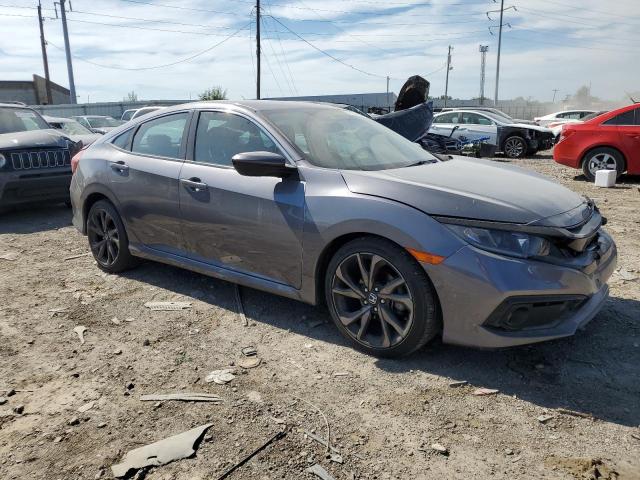 2HGFC2F89LH561552 - 2020 HONDA CIVIC SPORT GRAY photo 4