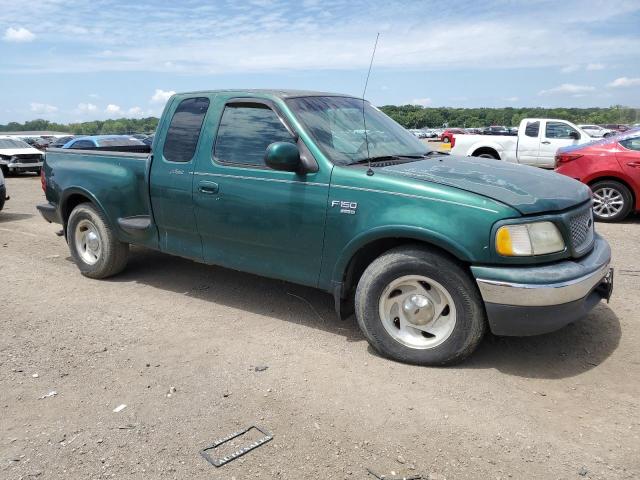 1FTRX07L7XKA06198 - 1999 FORD F-150 GREEN photo 4